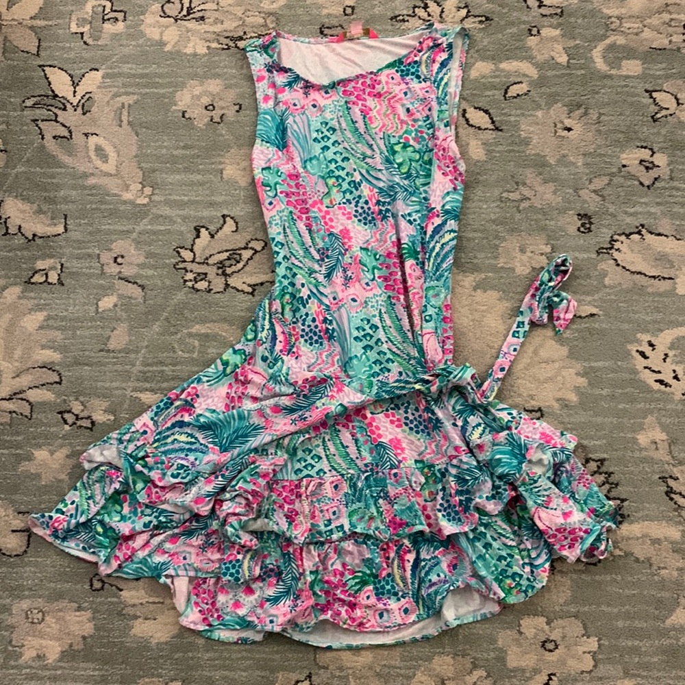 EUC XL Lilly Ashbourne wrap dress 💕
